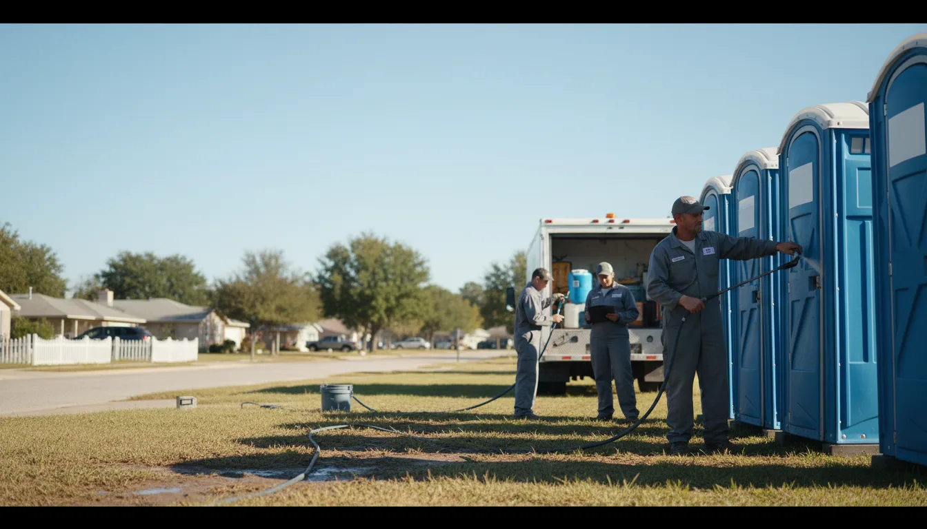 Long-Term Portable Toilet Rental in Eunice, NM near me